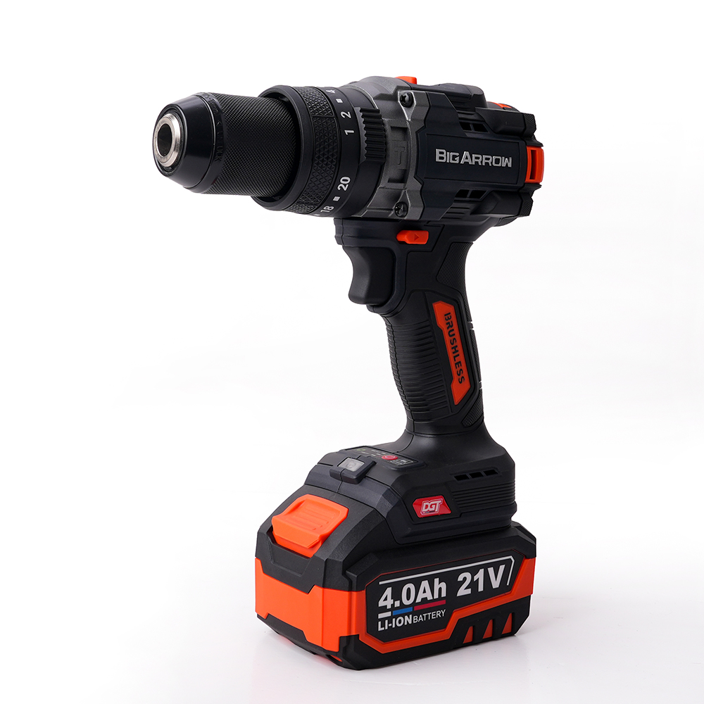 华丰巨箭 无刷锂电冲击钻两电一充