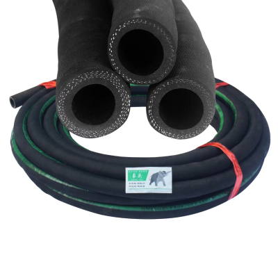 象头 5层布面黑胶管 3寸 内径75mm 17米 1束/捆