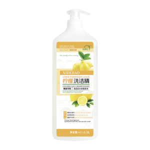 洗得宝柠檬洗洁精1.3L/桶快速去油不伤手食品级XDB-XJJ3219