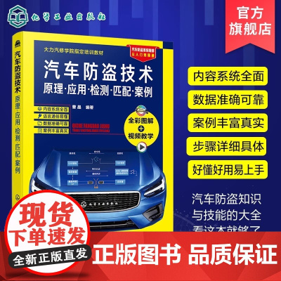 汽车防盗技术 原理 应用 检测 匹配 案例 大力汽修培训教材 汽车防盗原理芯片钥匙匹配与编程技术零起步从入门到精通一本通