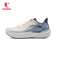 乔丹QIAODAN轻盈缓震男跑鞋透气网面科技减震持久耐磨专业跑步鞋