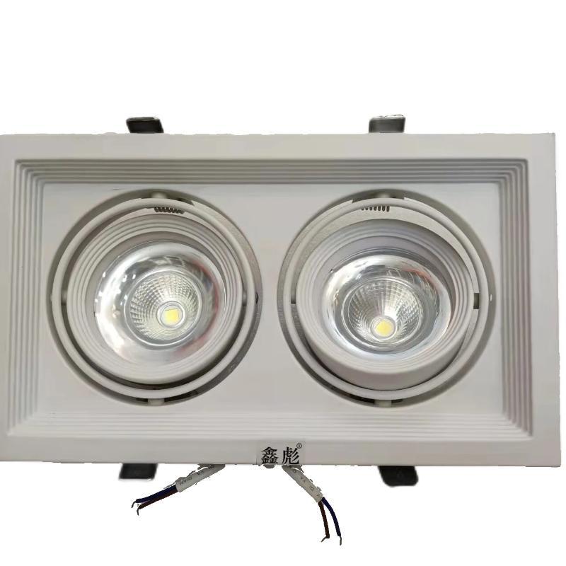 鑫彪双头射灯2*9W 支