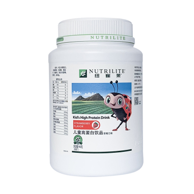 国产安利纽崔莱儿童高蛋白草莓味940g