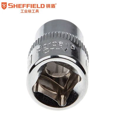 钢盾(SHEFFIELD) S010612 10mm系列公制6角标准套筒12mm[家用]