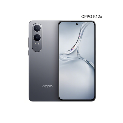 OPPO K12x 12GB+512GB 钛空灰 120Hz旗舰级OLED直屏 80W闪充 5500mAh大电池 骁龙5G手机