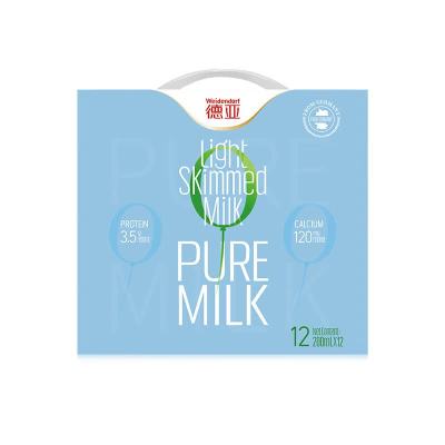 德亚-轻盈脱脂牛奶礼盒200ML*12