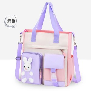 新款女冰箱流沙款小学生书包1-3-6-9年级初中生休闲儿童双肩背包