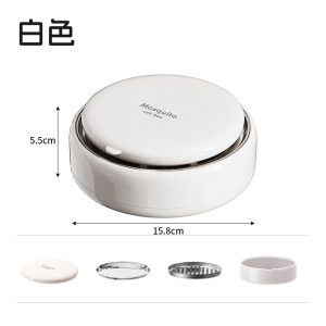 蚊香盘托分离器家用檀香蚊香盒不锈钢带盖接灰盘支架防火熏香炉3759Z