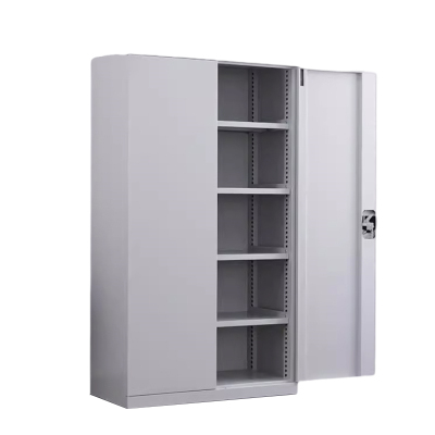 豪利特重型工具柜加厚物件工具储物柜工厂铁皮柜汽修厂零件收纳柜白色五层