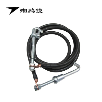 湘鹏锐 铜导线 回流铜导线 短路铜线 70平方带卡具钩子 2.5米 套