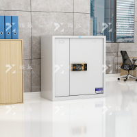 臻远 ZY4102410 单节保密柜矮柜文件柜防盗档案资料柜 常规指纹锁