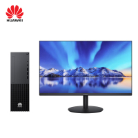 华为 台式机 擎云W585x-C021(8GB+256GB+1TB)+23.8英寸显示器+铠大师/台