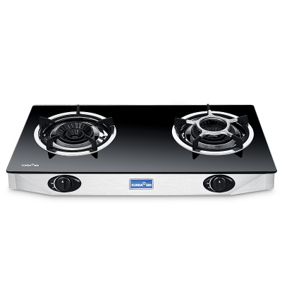 迅达 2·n5-i燃气灶台式灶具钢化玻璃煤气灶天然气灶双灶品牌:迅达月