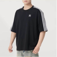 ADIDAS阿迪达斯三叶草短袖T恤运动休闲针织圆领男装IZ1832 C