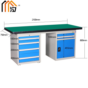 汐钳工桌210cm张