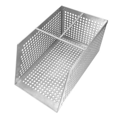 地沟过滤网厨房下水道排水沟过滤网防漏隔渣网提笼筐沥水-长20cm宽21.5cm高20cm