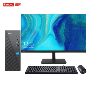 联想(Lenovo)来酷Lecoo 酷310 台式电脑整机(酷睿i5-14500HX 16G 1TB固态硬盘 WIFI Win11) 21.45英寸显示器 商用办公家用学习