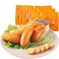 双汇(Shuanghui) 玉米热狗320g(32gx10支) 香肠休闲火腿肠热狗台式肉类零食小吃烧烤肠