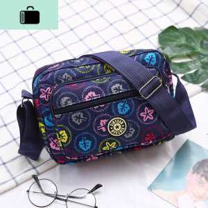 2019新款中年女包女士包包尼龙牛津纺帆布包单肩斜挎包防水妈妈包NEW LAKE女斜挎包