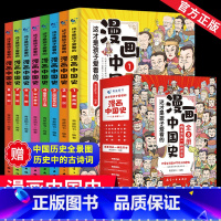 [正版]这才是孩子爱看的漫画中国史全套8册 5-12岁孩子启蒙读本全彩手绘插图漫画历史阅读书这才是孩子爱看的半小时漫画