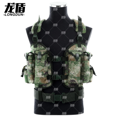 龙盾弹袋战斗携行具迷彩战术背心马甲丛林荒漠水墨云纹新式携行装具