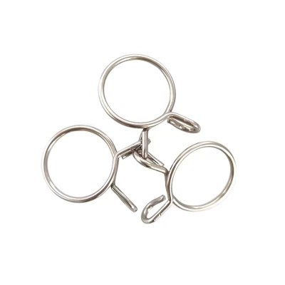 众慧创安 不锈钢单钢箍 螺丝防松卡 软管夹手捏卡箍 弹簧管夹M28 个