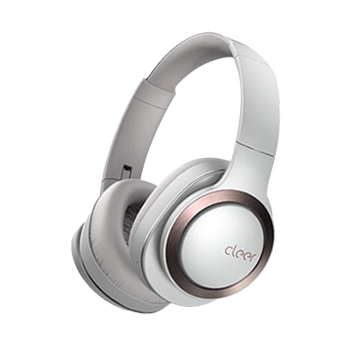cleer Enduro ANC主动降噪头戴式无线蓝牙耳机 沙白色 环境声音控制 对话模式 Light Grey