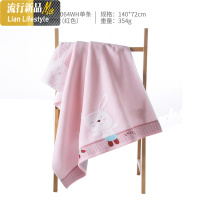 棉大浴巾棉无捻提花割绒成人 儿童家用 柔软吸水可爱卡通 三维工匠