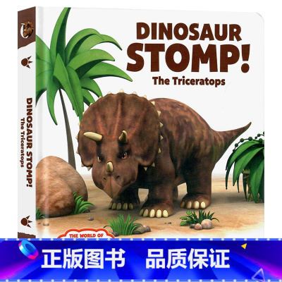Dinosaur Stomp [正版]恐龙押韵系列4册英文原版绘本Dinosaur Roar 4 Copy Dinosa