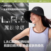 蕉下(BENEUNDER) 女士侧脸防晒鸭舌帽 BM715漫暮黑