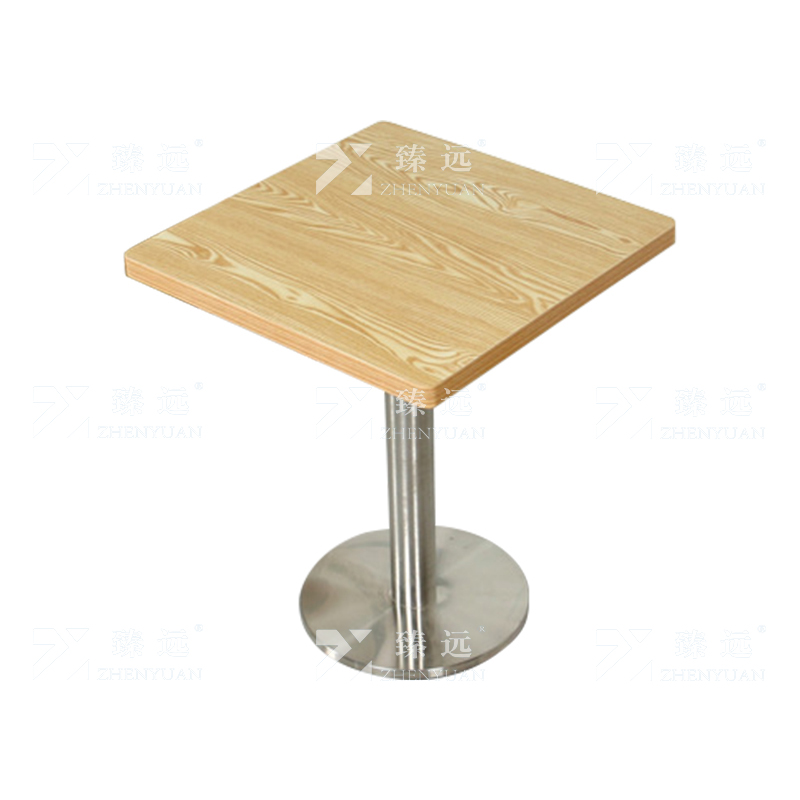 臻远 ZY4040844 简约餐桌洽谈桌0.6米方桌