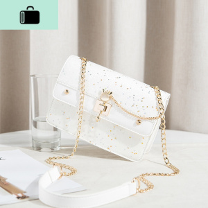 小清新斜挎包包女链条2020新款潮网红韩版少女单肩仙女包时尚百搭NEW LAKE女士单肩包