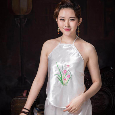 suntek古代冰丝性感内衣式套睡衣透明情趣肚兜成人女士古装宫廷骚情趣