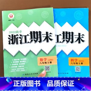 数学(人教版) 八年级上 [正版]2023新版 励耘书业浙江期末八年级上册下册语文数学英语科学人教版浙教版外研版8年级初