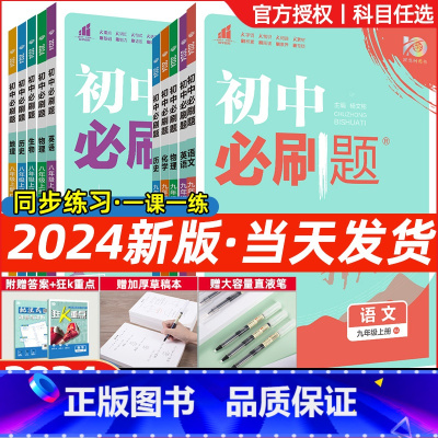 物理 苏科版[SK] 九年级下 [正版]2024版初中数学七八九年级上/下/册初一物理英语初二生物语文政治历史地理会考