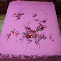 家柏饰(CORATED)全棉斜纹国民床单加厚 上海传统老式被单 单双人全棉单件印花