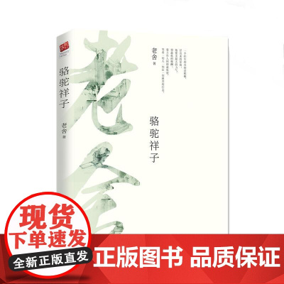 骆驼祥子 老舍 著 著 中国文学名著读物 文学 江苏文艺出版社