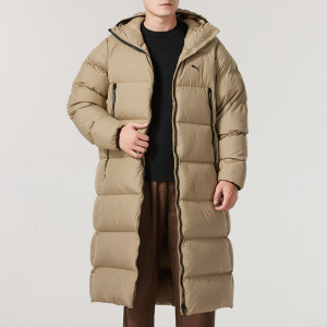 彪马(PUMA)羽绒服男装新款运动服潮流时尚防风保暖长款羽绒外套上衣691080-01 ZP