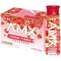 伊利安慕希AMX丹东草莓奶昔风味酸奶230g*10瓶/箱