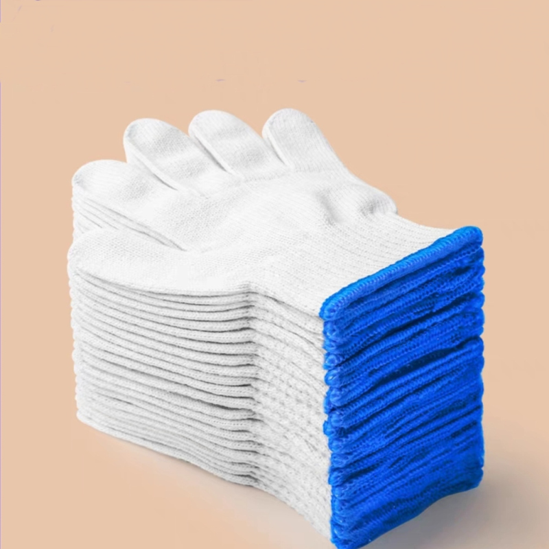 安诺克 棉纱手套 白色加厚 900克 12双/扎 单位:扎