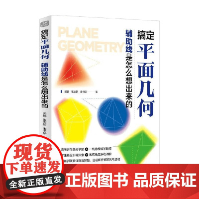 搞定平面几何 辅助线是怎么想出来的 昍爸等 著 科普读物