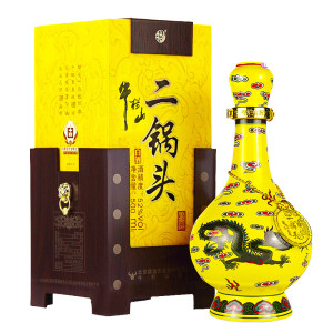 牛栏山 经典二锅头 黄龙 清香型白酒 纯粮固态发酵52度 500ml 单瓶装 商务宴请婚宴团员小酌