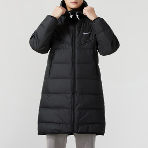 耐克(NIKE)男子新款加厚保暖时尚潮流休闲中长款羽绒服外套HQ4185-010 ZP