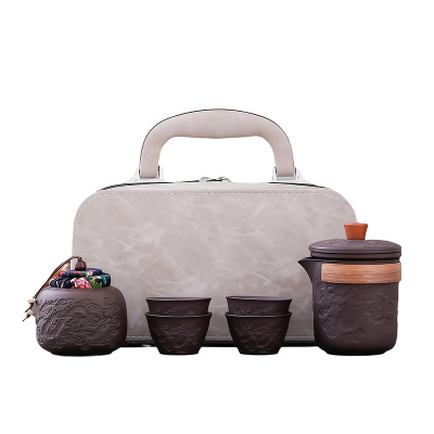 卫未来 紫砂茶具套装 一壶四杯 套