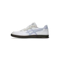 亚瑟士(ASICS)复古老爹鞋真皮拼接橡胶底复古跑鞋男1990s风格运动