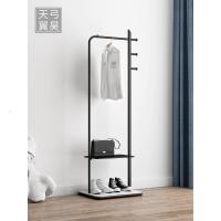 森美人轻奢衣帽架客厅立式北欧挂衣架落地卧室家用酒店挂包架房间衣服架