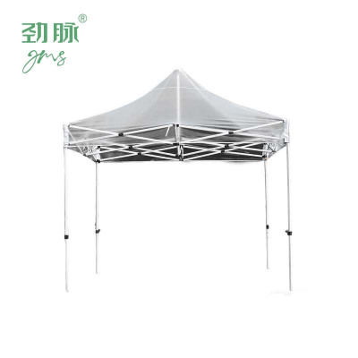 劲脉 全透明帐篷 特厚六棱架3*4.5*2M 顶
