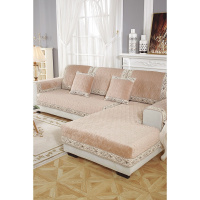 家柏饰(CORATED)皮沙发坐垫子北欧式风格12加厚毛绒全包一套罩防滑定做靠背l