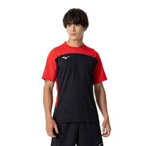 Mizuno运动速干修身足球训练T恤男女款吸汗排湿户外休闲体能服