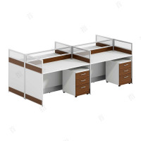 首指(SZ)办公职员桌 四人联排对坐 SS18-2812-A